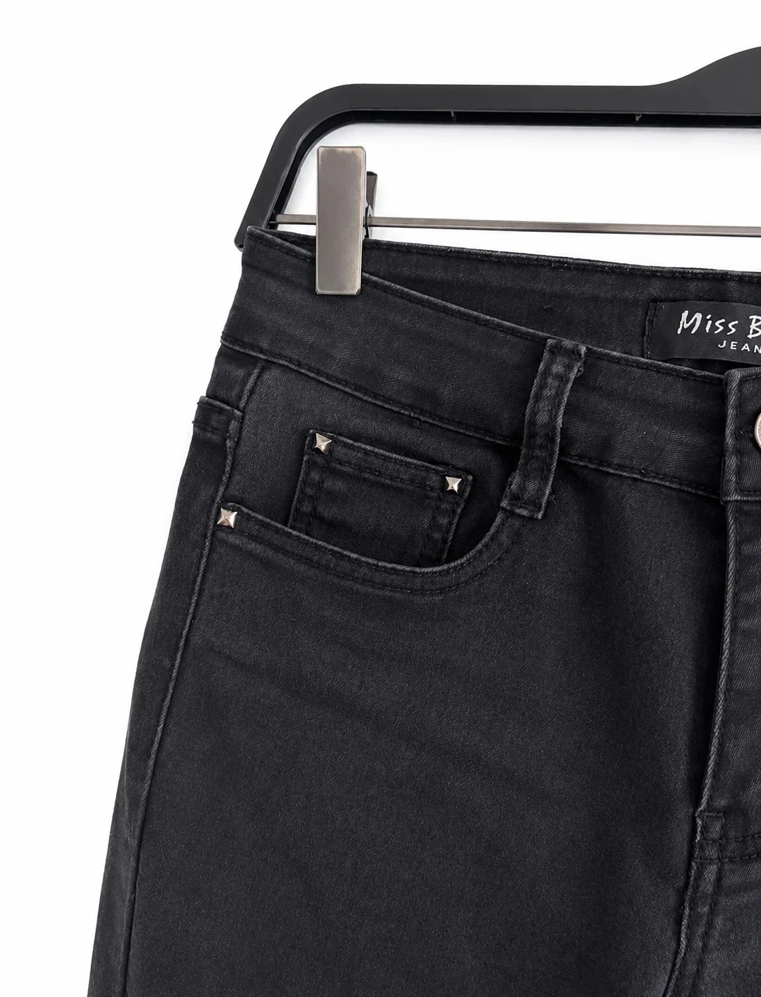 🖤 Slim fit jeans Miss Baby zwart – S (36) – photo 3